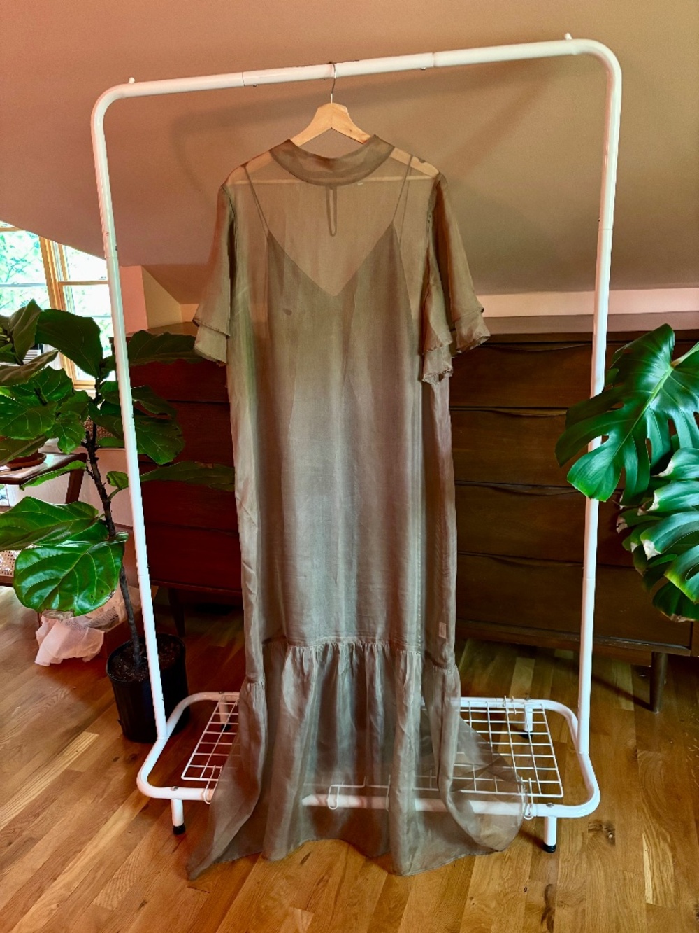 Kamperett Bare Dress and Caroline Midi Slip